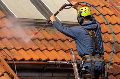 Démoussage et hydrofuge de toiture à Bonvillet